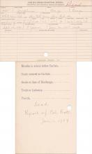 Josephine (Ah-se-shin-kah) Student Information Card