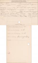 Grace Warren Student Information Card