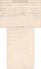 Sophia Warren Student Information Card