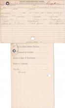 Julia Williams Student Information Cards