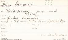 Dan Isaac Student Information Card