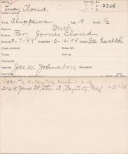 Lucy Cloud Student Information Card