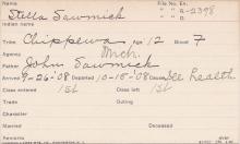 Stella Sowmick Student Information Card
