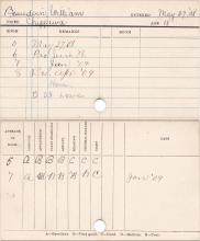William Beaudoin Progress Card