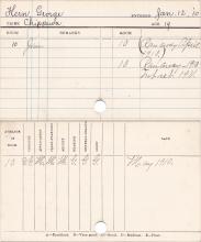 George Kern Progress Card