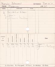 Solomon Morin Progress Card