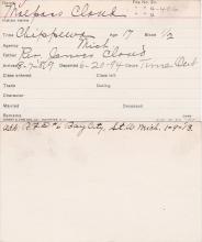 Malpass Cloud Student Information Card