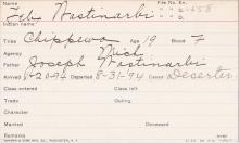 Felix Wastinaba Student Information Card