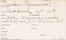 Mawbeens Waymegance Student Information Card