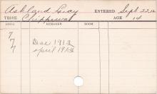 Lucy Ashland Progress Card