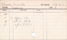 Gertrude Bresette Progress Card