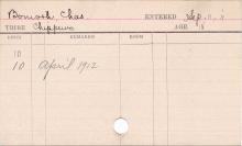 Charles Boniosh Progress Card