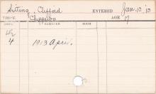 Clifford Sitting Progress Card