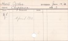 Cecelia Harto Progress Card