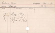 Elsie Kohpay Progress Card