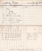 Rose Lyons Progress Card