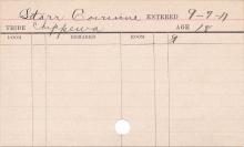 Corinne Starr Progress Card