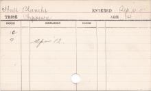 Blanche Hall Progress Card