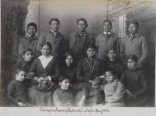 Fourteen Cheyenne students [version 2], 1882