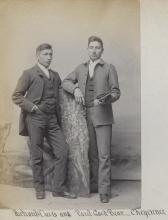Richard Davis and Paul Good Bear, c.1888