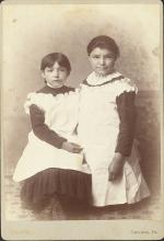 Bertha and Madge Nason [version 3], c.1884