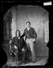Standing Bear and Luther Standing Bear [version 1], c.1881
