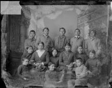 Fourteen Cheyenne students [version 1], 1882