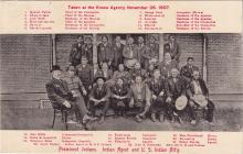 Prominent Indians and Officials, 1907