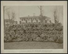 Chiricahua Apaches four months after arriving at Carlisle [version 2], 1887