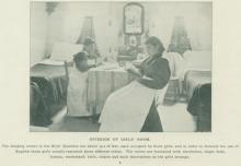 Interior of Girls' Room, c. 1895