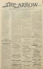 The Arrow (Vol. 1, No. 9)