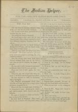 The Indian Helper (Vol. 1, No. 25)