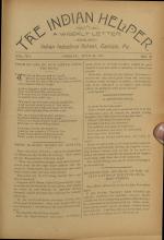 The Indian Helper (Vol. 7, No. 41)