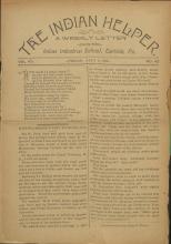 The Indian Helper (Vol. 7, No. 43)