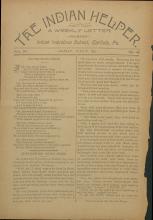 The Indian Helper (Vol. 7, No. 46)
