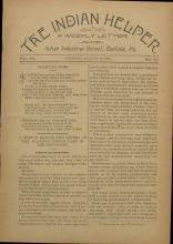 The Indian Helper (Vol. 7, No. 50)