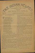 The Indian Helper (Vol. 8, No. 2)