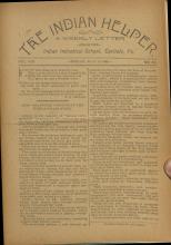 The Indian Helper (Vol. 8, No. 43)