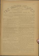 The Indian Helper (Vol. 8, No. 50)