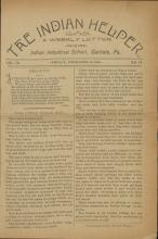 The Indian Helper (Vol. 9, No.14)