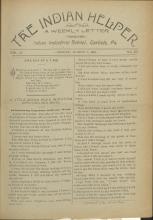 The Indian Helper (Vol. 9, No. 23)