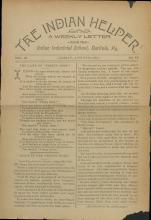 The Indian Helper (Vol. 9, No. 48)