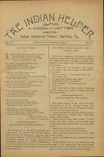 The Indian Helper (Vol. 10, No. 10)