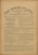 The Indian Helper (Vol. 11, No. 29)