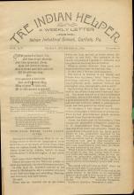 The Indian Helper (Vol. 14, No. 10)