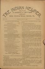 The Indian Helper (Vol. 14, No. 30)