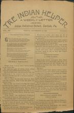 The Indian Helper (Vol. 14, No. 5)