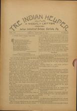 The Indian Helper (Vol. 15, No. 10)
