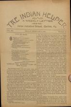 The Indian Helper (Vol. 15, No. 14)