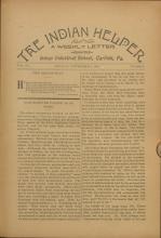The Indian Helper (Vol. 15, No. 2)